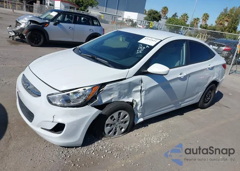 2017 Hyundai Accent Se z USA, uszkodzony, nr VIN KMHCT4AE6HU371153